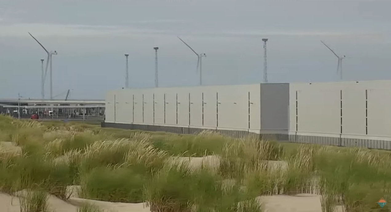 Windpark bij Maasvlakte wordt zichtbaar