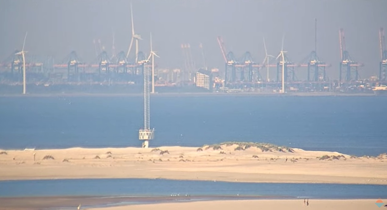 Tropisch strandweer voor de zondag