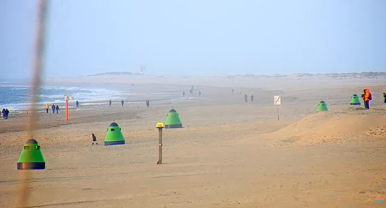 Het strandweer voor eerste paasdag 2023