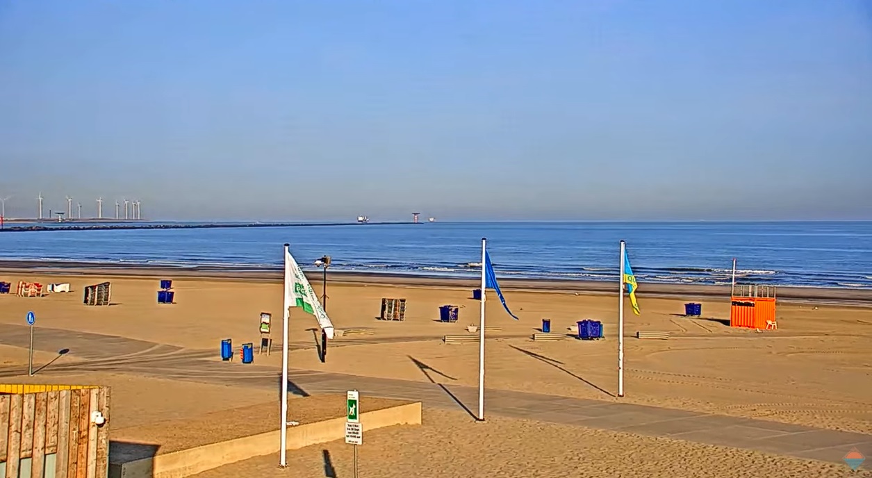 Het strandweer voor maandag 2 september