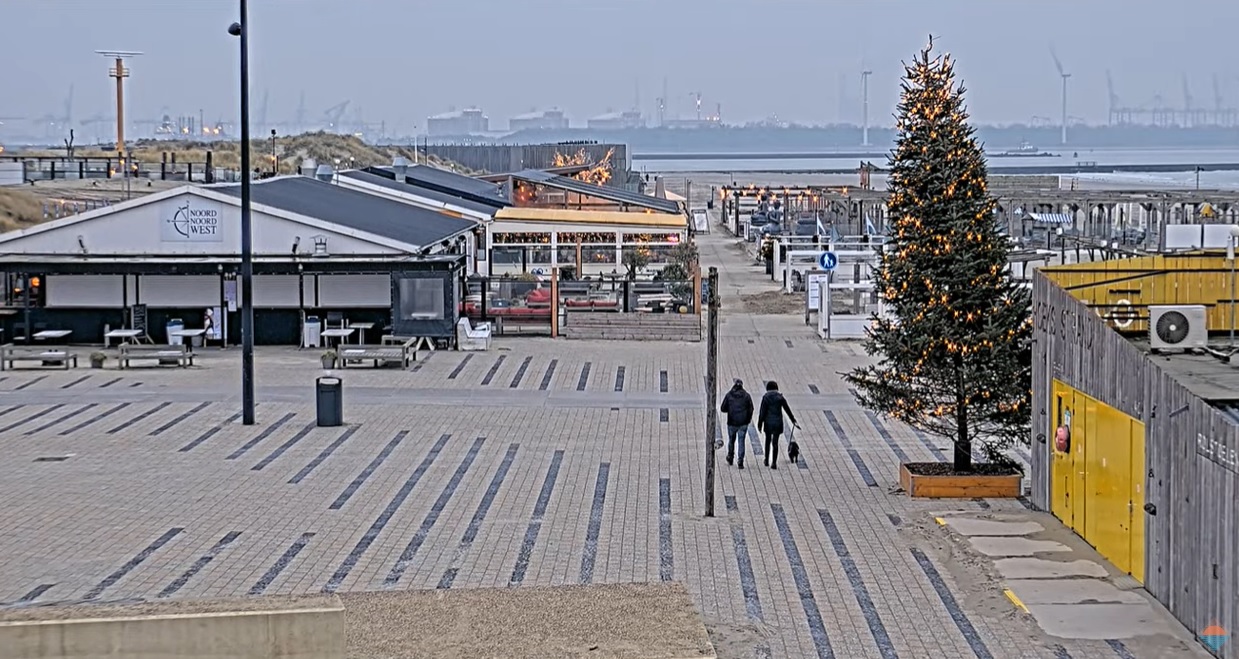 Webcam Hoek van Holland draait weer