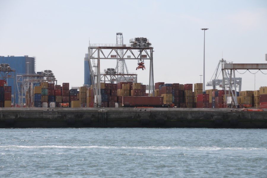 Belg opgepakt op haventerrein