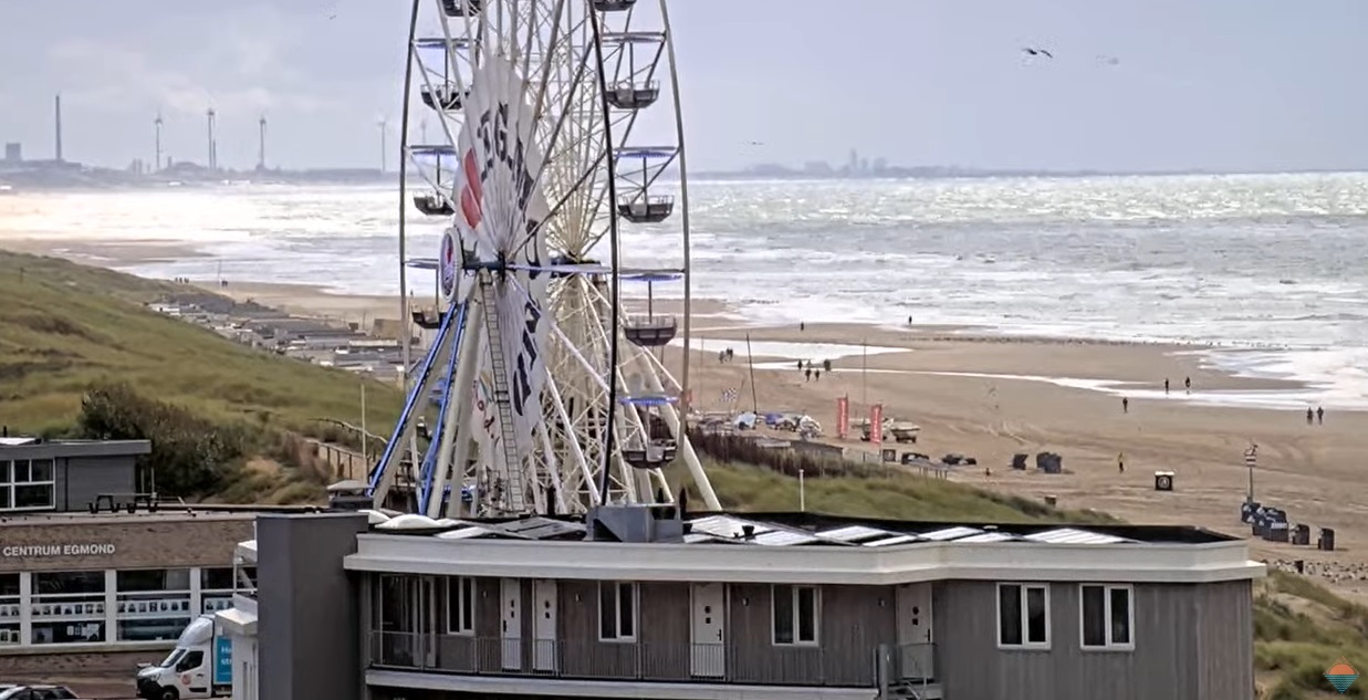 Nieuwe webcam voor Egmond aan Zee