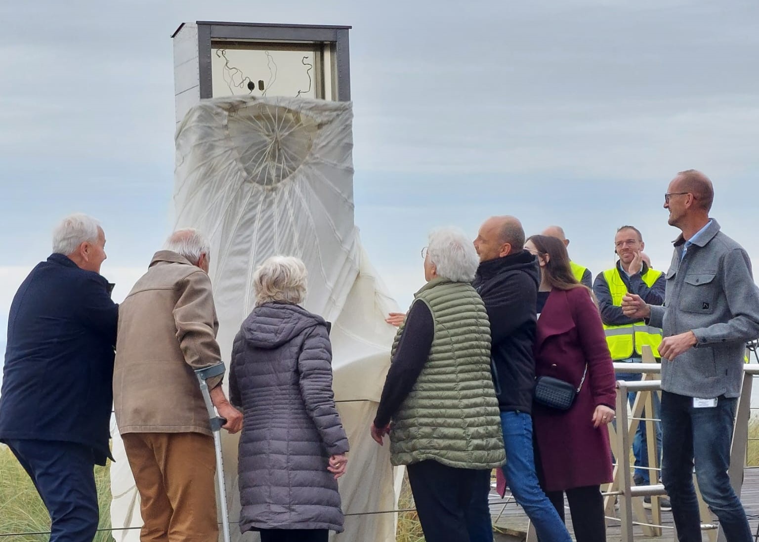 Herdenkingsmonument voor omgekomen piloten