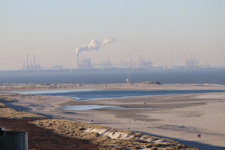 Een echt gesprek op het strand