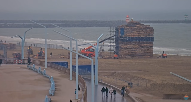 Aansteken vreugdevuren bij Scheveningen mogelijk eerder