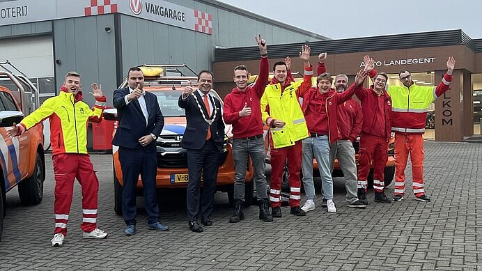 Drie nieuwe voertuigen voor strandreddingsbrigade Westerschouwen